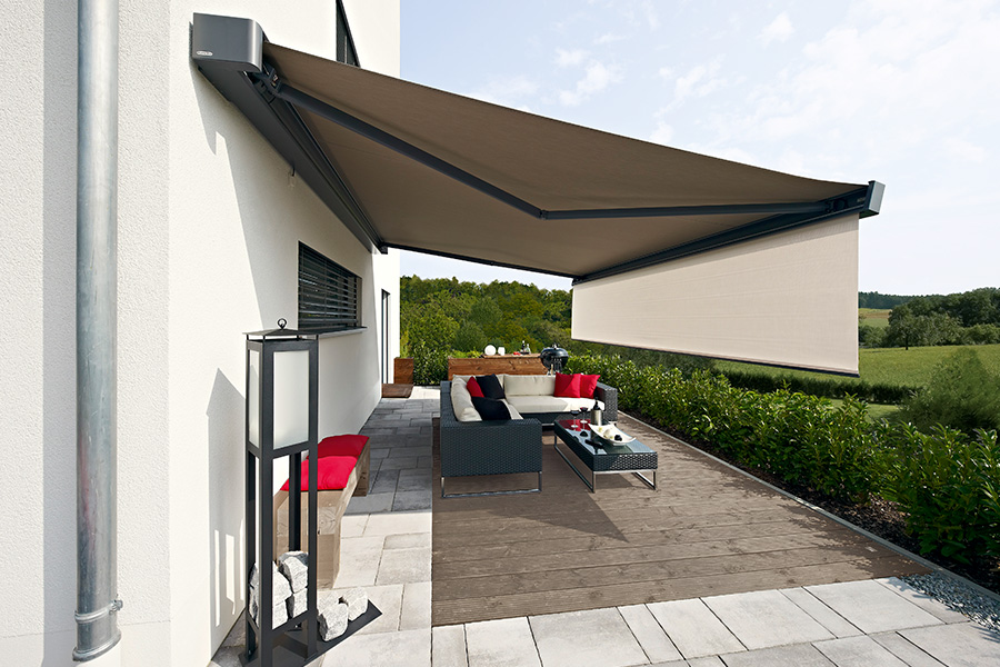 terrassen markisen beige in bruchsal